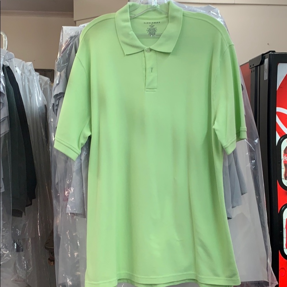 SADDLEBRED GREEN TEE